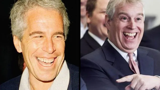 Prins Andrew skrattade när ett barn tvingades ta av sig på Epsteins pedoö, hävdar offret