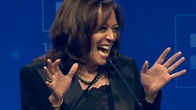 Kamala Harris boasts and that Biden administration will get rid of the tax cut implemented by Trump