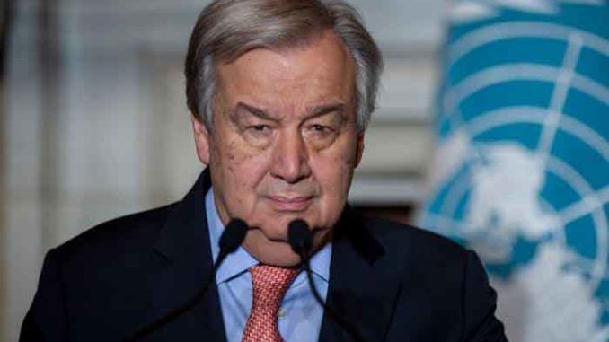 U.N. announces global reset in wake of covid pandemic
