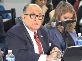Giuliani tells lawmakers their career is worth losing if it means saving the Republic
