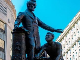 Boston tears down Lincoln statue because he is white