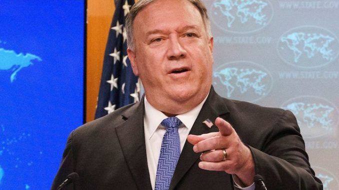 Secretary of State Michael Pompeo warns the Chinese Communist Party is 'inside the gates.'