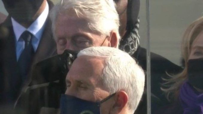 Video: Bill Clinton Caught Sleeping During Biden's Boring ...