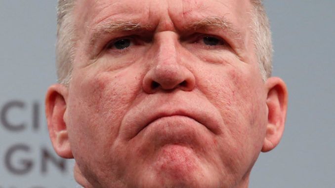 John Brennan says intel community is moving in laser-like fashion to combat Trump supporters