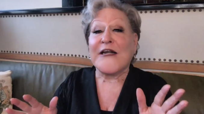 Bette Midler calls American exceptionalism 'absolute bullshit'