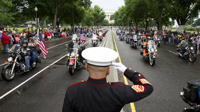 Biden ends Veterans' annual memorial day parade