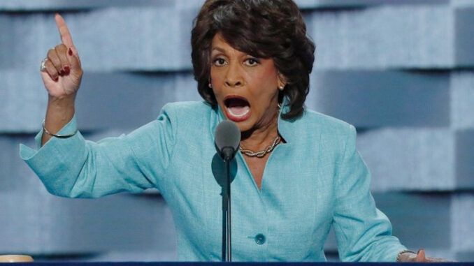 Maxine Waters complains the USA is getting more racist every single day