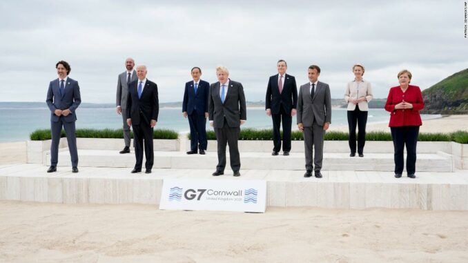 Boris Johnson G7