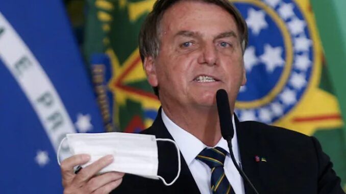 Brazilian President Jair Bolsonaro urges citizens to buy guns so that they will never be enslaved