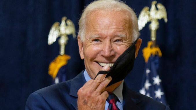 Biden laughs at reporter after being asked about Americans stranded in Afghanistan