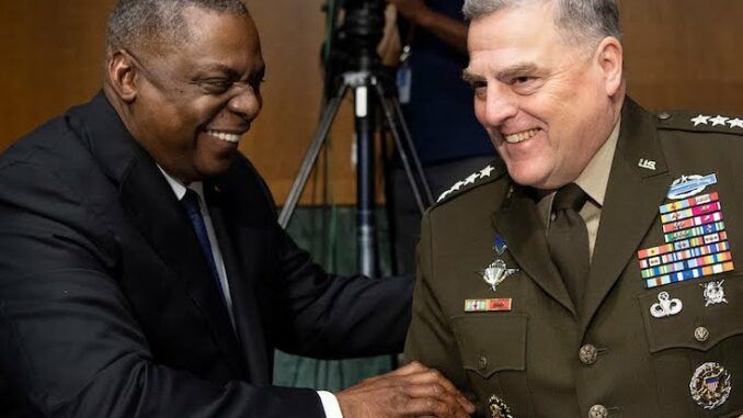 Over 90 U.S. army generals and admirals call for Defence Secretary Lloyd Austin, Joints Chiefs of Staff Chairman Mark Milley to resign