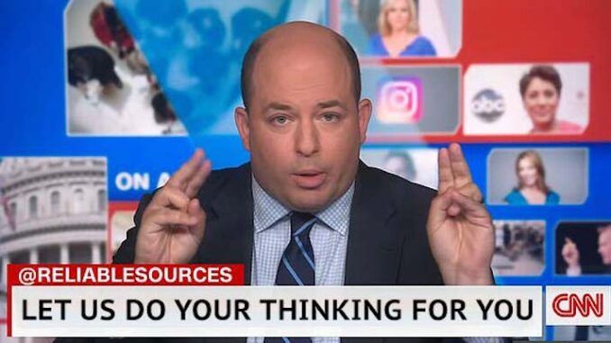 CNN's Brian Stelter urges viewers to stop doing their own research