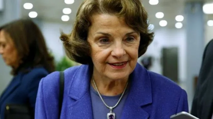 The Face of Evil: Dianne Feinstein Introduces Bill to BAN Unvaccinated From Flying Domestically