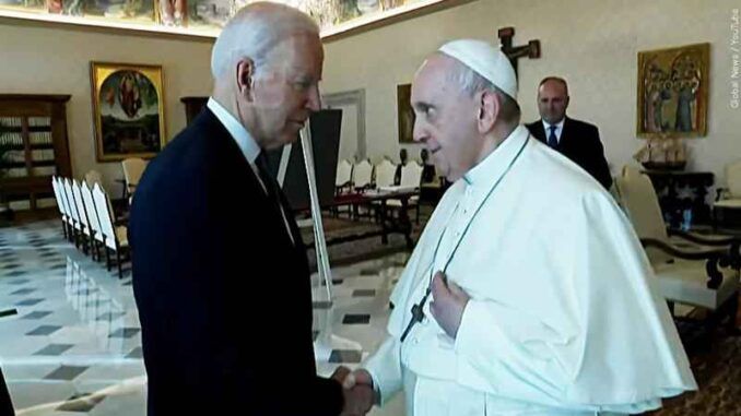 Biden and the Pope