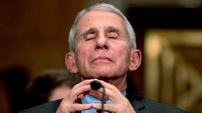 The House Intelligence Committee calls for the arrest and prosecution of Dr. Fauci