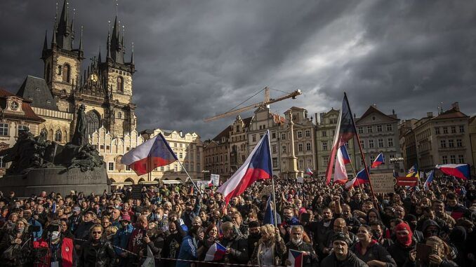 Czech republic protest