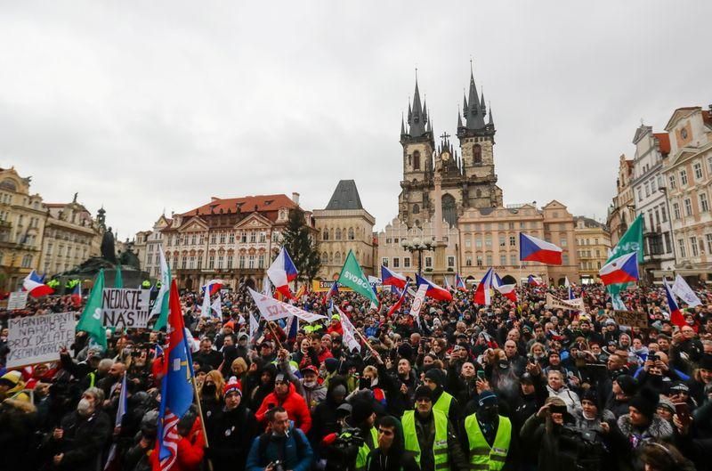 Czech republic protest
