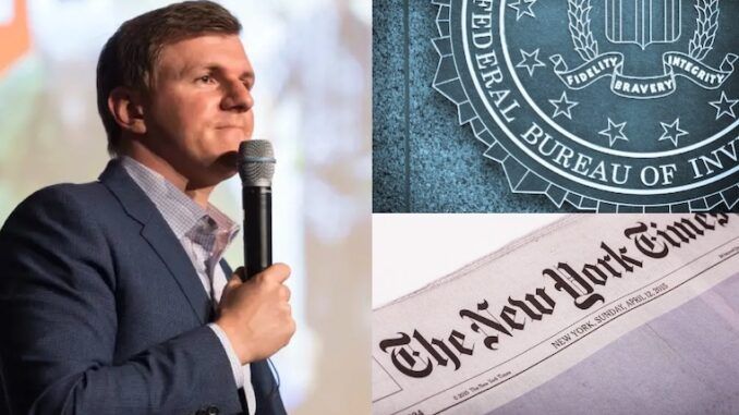 Deep State FBI illegally leaks Project Veritas docs to the New York Times