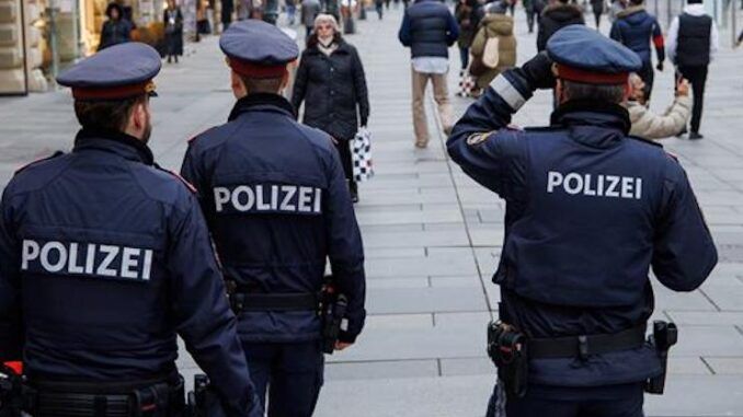 Austrian police reject New World Order vaccine mandates