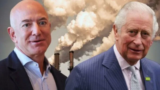 Jeff Bezos Flew By Private Jet To Discuss Climate Change With Prince Charles Over A Cup Of Tea