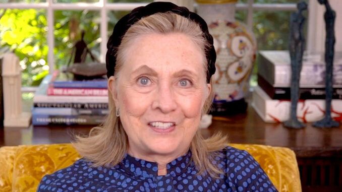 Hillary Clinton warns if Trump wins 2024 democracy will be destroyed