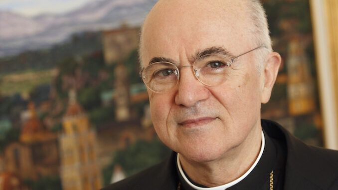 Archbishop Vigano says people who fight against the 'New World Order' are protected by God