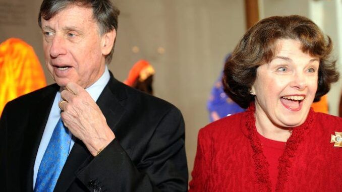 Dianne Feinstein's husband co-owned Chinese firm that installed spyware on U.S. military machines