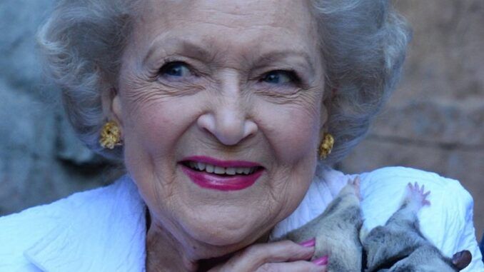 Betty White reveals the secret to living a long, healthy life