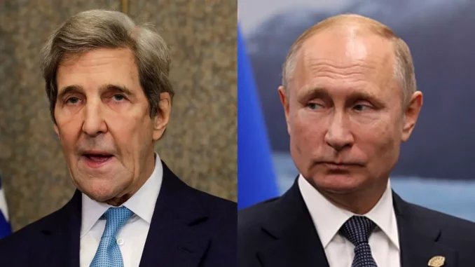 John Kerry Vladimir Putin