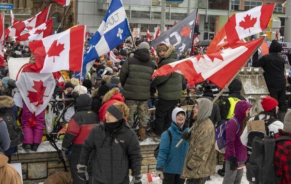 Freedom protests Canada
