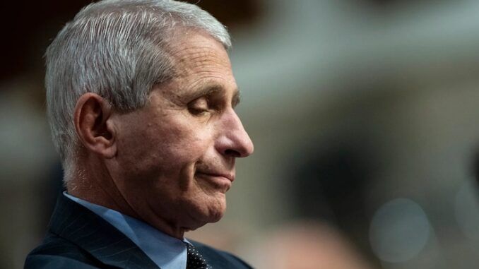 Fauci admits the pandemic is over