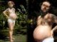 Calivin klein prgnant man model