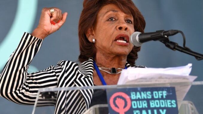 Maxine Waters encourages protestors to break the law following Supreme Court abortion ban