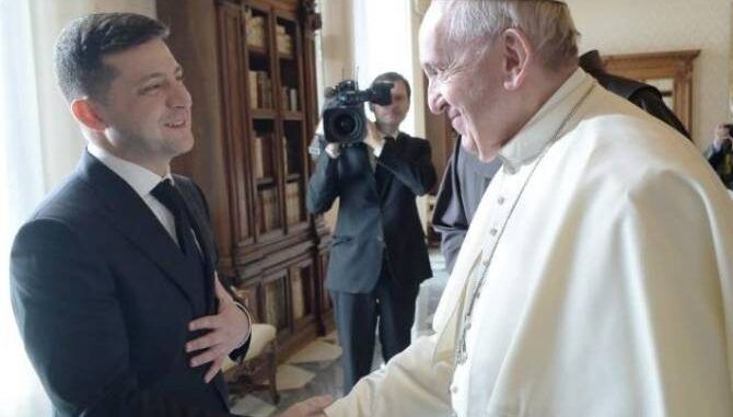 zelensky and the pope