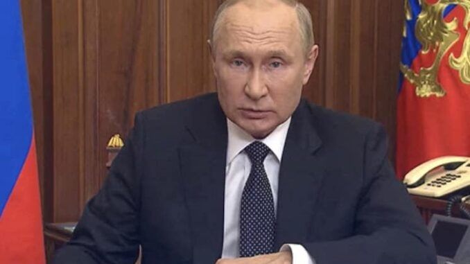 President Putin warns nuclear war is coming