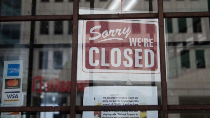 restaurant closed