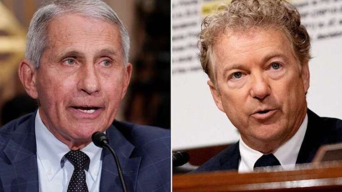Sen. Rand Paul says Fauci has the blood of 7 million people on his hands.