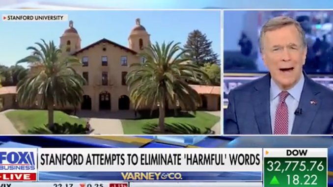 Stanford University adds 'American' to harmful words list