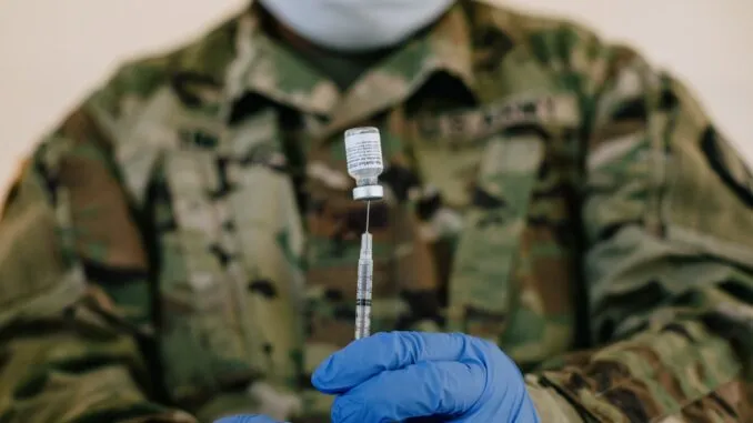US troops vaccine mandate