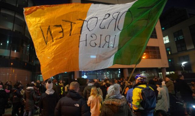Dublin protests