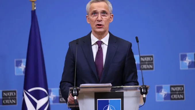 NATO chief admits war started in 2014