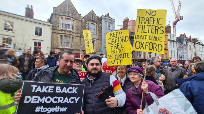 Oxford protest