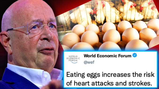 Eggs are suddenly more dangerous than crack or heroin, according to the global elite who say they want to ban people from consuming them for their own good.