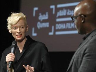 Hollywood actress Tilda Swinton has announced she will not be wearing a 'useless mask' while filming her next movie in Ireland.