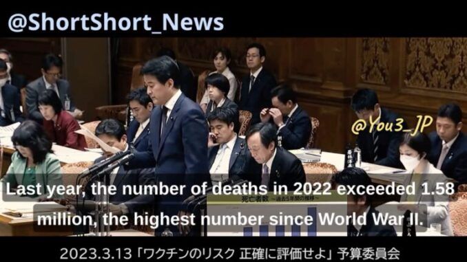 excess deaths Japan